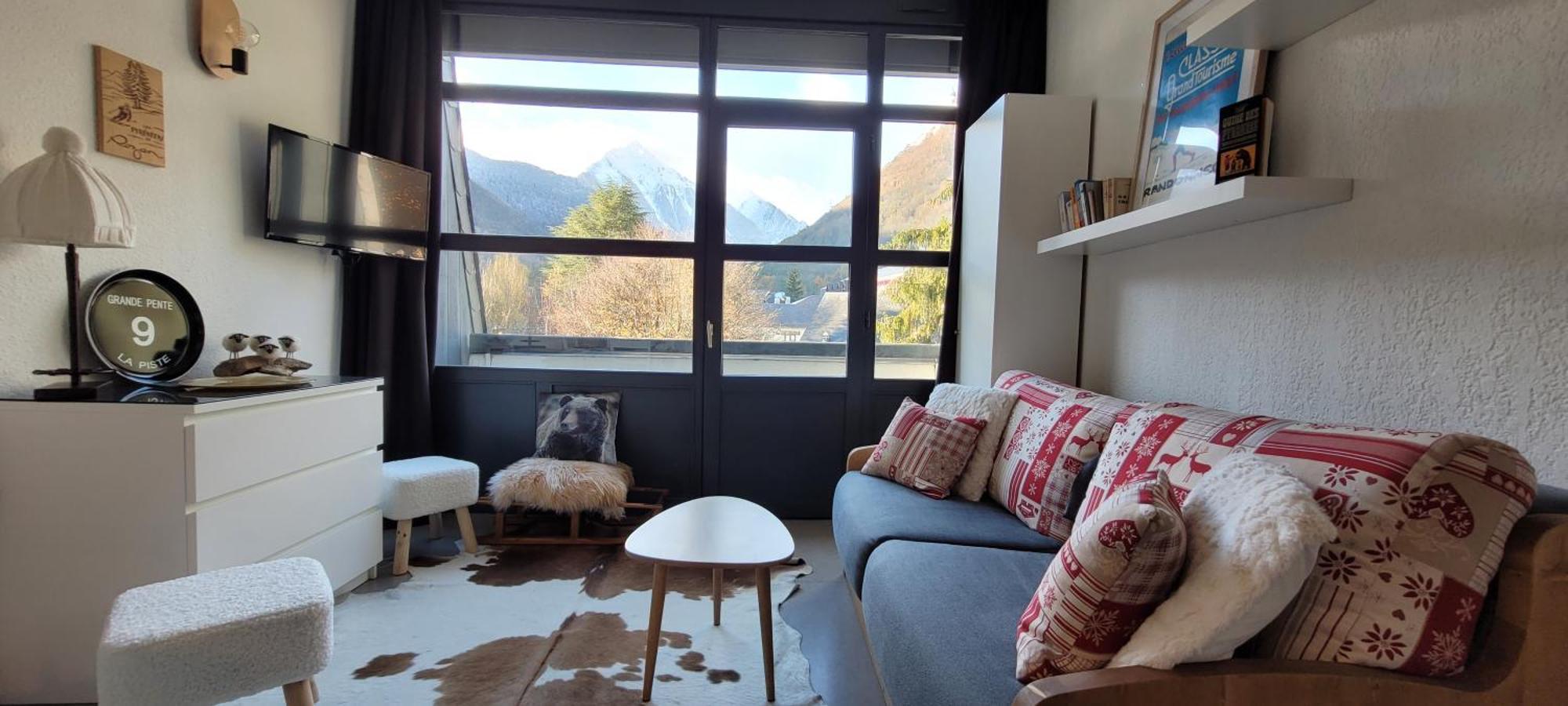 Apartmán Vue Exceptionnelle T2 Saint Lary Soulan, 4 Personnes Exteriér fotografie
